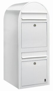 Brievenbus Bobi Duo wit Brievenbus Bobi Duo wit