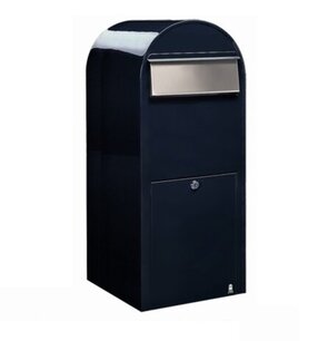 Brievenbus Bobi Jumbo zwartblauw Brievenbus Bobi Jumbo zwartblauw