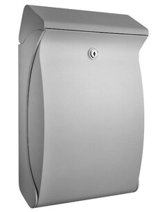 Brievenbus Swing zilver  Brievenbus Swing zilver