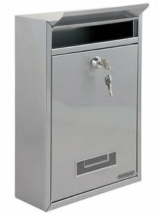 Brievenbus Groningen (small) zilver Brievenbus Groningen (small) zilver