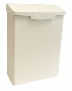 MEGADEAL: Ptt brievenbus staal wit RAL 9016 (mat) MEGADEAL: Ptt brievenbus staal wit RAL 9016 (mat)