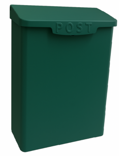 MEGADEAL: Ptt brievenbus staal groen (mat) MEGADEAL: Ptt brievenbus staal groen (mat)