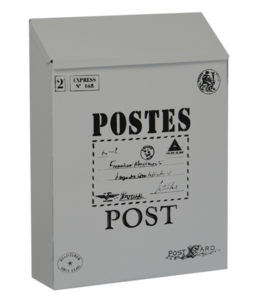 Brievenbus Post kaart wit (B-keus) Brievenbus Post kaart wit (B-keus)