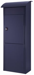 Brievenbus Brussel zwartblauw RAL 5004 mat Brievenbus Brussel zwartblauw RAL 5004 mat