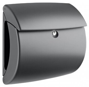 Brievenbus ultra mat Granit-PEARL (Burgwachter)