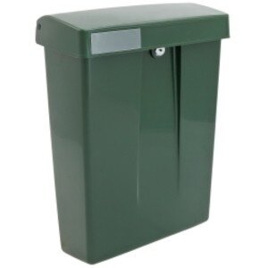 Ptt stijl brievenbus donkergroen RAL 6009  Ptt stijl brievenbus donkergroen RAL 6009