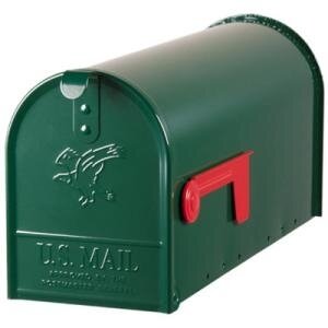 US Mailbox / Amerikaanse brievenbus groen staal US Mailbox / Amerikaanse brievenbus groen staal