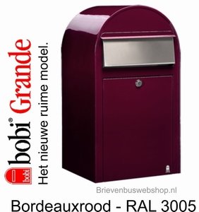 Inconsistent Pijlpunt Levering Brievenbus Bobi Grande bordeauxrood RAL 3005 kopen? Morgen thuisbezorgd! - Brievenbus Webshop Inconsistent Pijlpunt Levering Brievenbus Bobi Grande bordeauxrood RAL 3005 kopen? Morgen thuisbezorgd! - Brievenbus Webshop