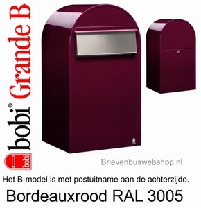 groef specificatie plug Brievenbus Bobi Grande B bordeauxrood RAL 3005 kopen? Morgen thuisbezorgd! - Brievenbus Webshop groef specificatie plug Brievenbus Bobi Grande B bordeauxrood RAL 3005 kopen? Morgen thuisbezorgd! - Brievenbus Webshop