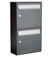 Brievenbussen-set-van-2-antraciet