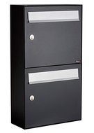 Brievenbussen-set-van-2-zwart