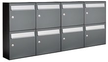 Brievenbussen-set-van-8-(4x2)-antraciet