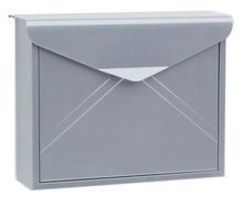 envelop brievenbus grijs