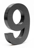 Huisnummer-3D-antraciet-nummer-9