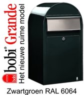 Brievenbus Bobi Grande zwartgroen RAL 6064
