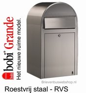 Brievenbus Bobi Grande RVS