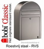 Brievenbus Bobi Classic RVS
