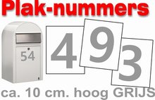 Huisnummer-brievenbus-container-stickers-Grijs-10CM