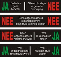 Ja Nee stickers