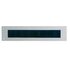 Tochtwering chroom mat rechthoek _