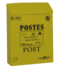brievenbus post kaart geel