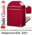 Brievenbus Bobi Classic B helderrood RAL 3001