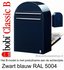 Brievenbus Bobi Classic B zwartblauw RAL 5004